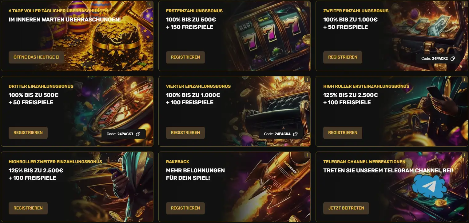 24casino bonus